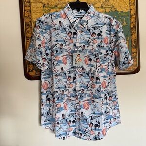 NWT RSVLTS x Wade Boggs Shirt M MLB Baseball Hall of Fame HOF The Chicken Man